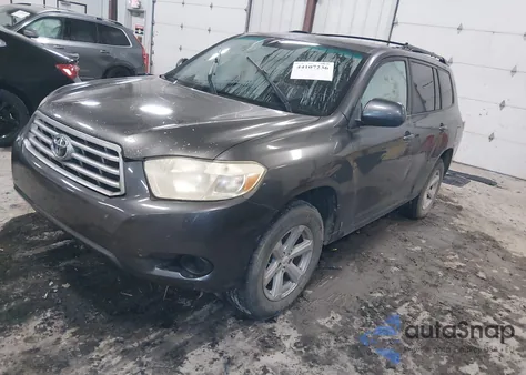 2008 Toyota Highlander из США, поврежденный, VIN JTEES41A782041591